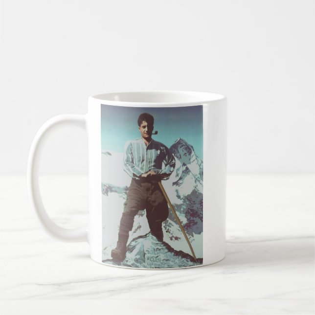 Pier Giorgio Frassati Mountaineer of the Spirit Coffee Mug (Left)