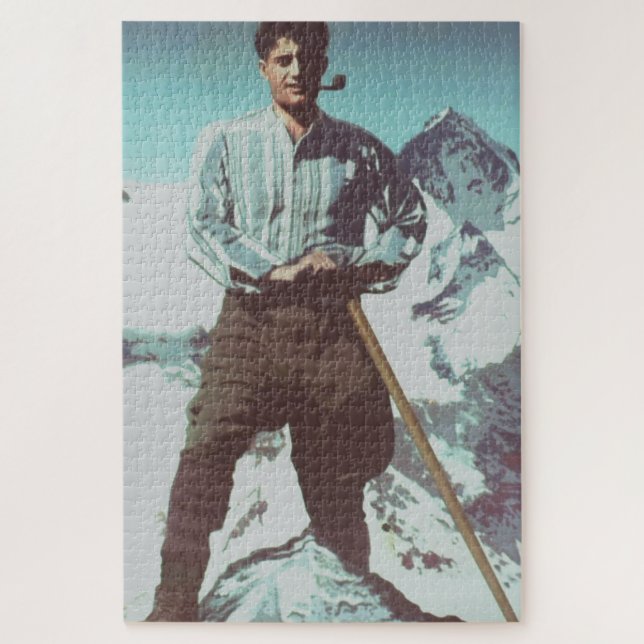 Pier Giorgio Frassati Mountaineer of the Spirit Jigsaw Puzzle (Vertical)