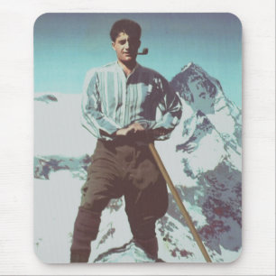 Pier Giorgio Frassati Mountaineer of the Spirit Mouse Mat