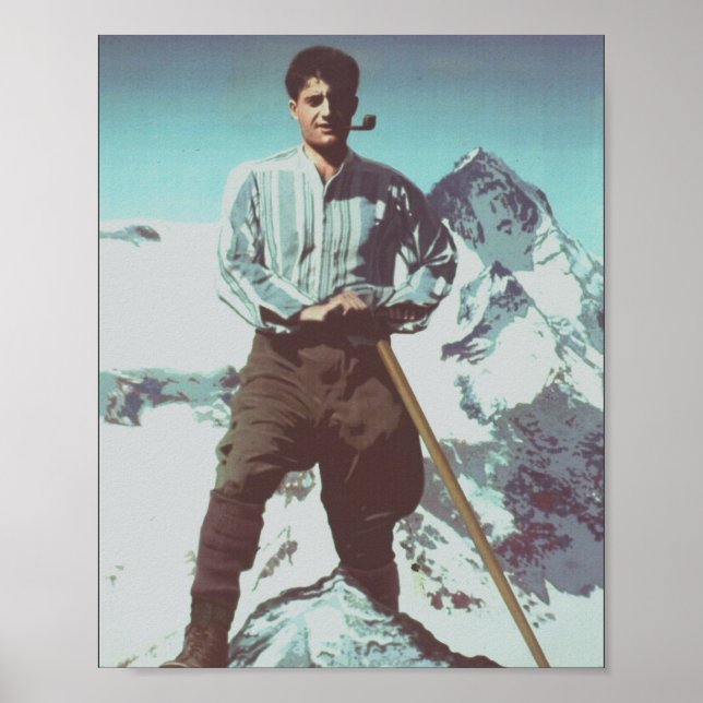 Pier Giorgio Frassati Mountaineer of the Spirit Poster (Front)