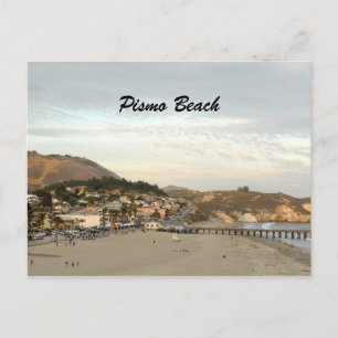 Pier in Pismo Beach California Travel Photo Postcard