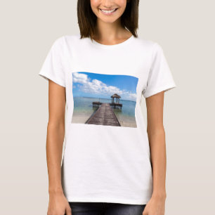 Pier into the ocean flic en flac mauritius T-Shirt