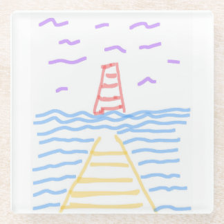 Pier Lighthouse Coaster