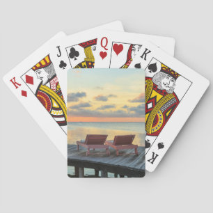 Pier overlooks the ocean, Belise Playing Cards