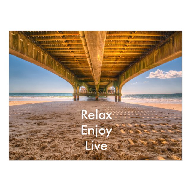 Pier Photo Print (Front)