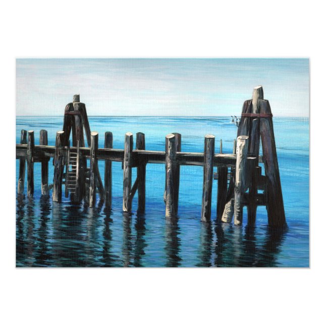 Pier Photo Print (Front)