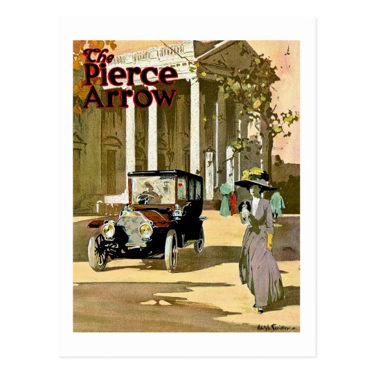 Pierce Arrow Vintage Advertisement Postcard