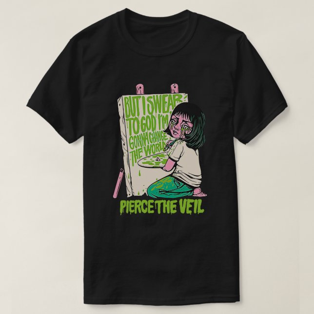 Pierce The Veil Merch Change The World Shirt (Design Front)