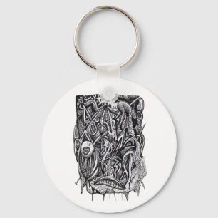 Pierced, by Brian Benson Key Ring