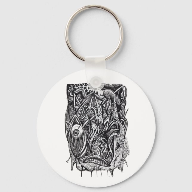 Pierced, by Brian Benson Key Ring (Front)