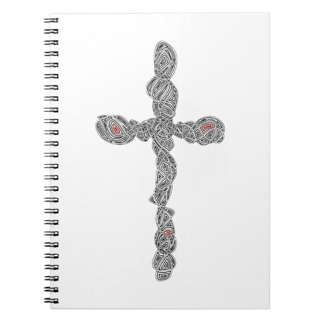 Pierced Cross Notebook (Front)