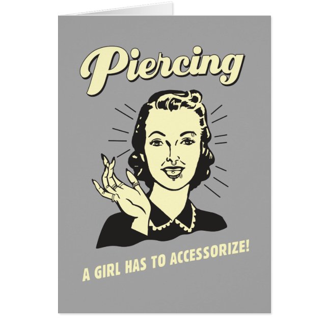 Piercing: A Girl Has to Accessorise (Front)