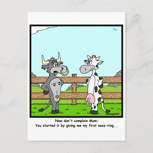 Piercing Postcard (Front)