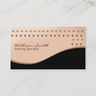 Piercing specialist Business card