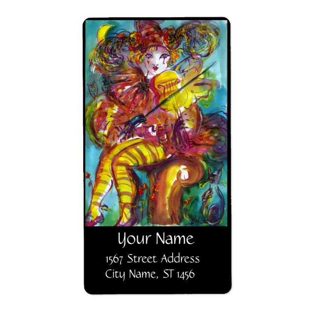 PIERO / Venetian Carnival Night,black (Front)