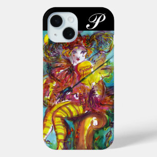 PIERO / Venetian Carnival Night Monogram iPhone 15 Case