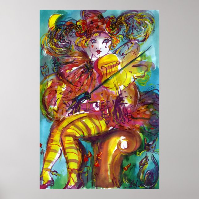 PIERO/ Venetian Carnival Night Poster (Front)