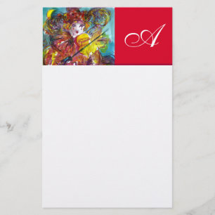 PIERO / Venetian Carnival Night Stationery