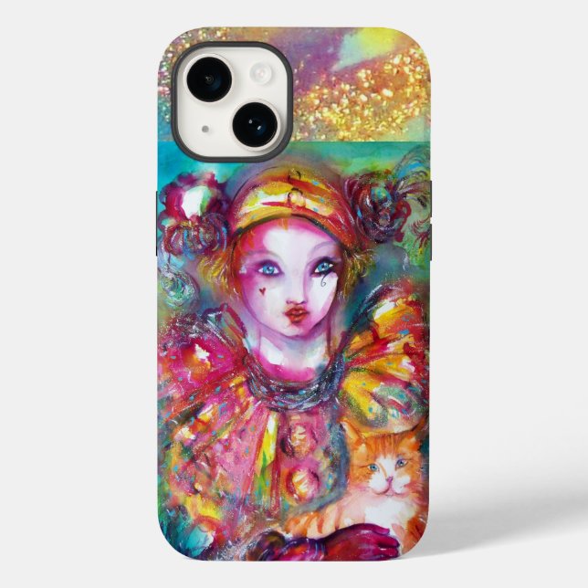 PIERO WITH CAT Case-Mate iPhone CASE (Back)