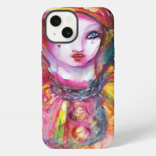 PIERO WITH CAT / Venetian Masquerade Masks iPhone 13 Case