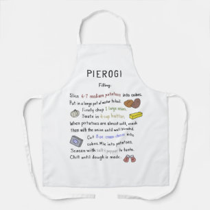 Pierogi Apron - Filling Recipe