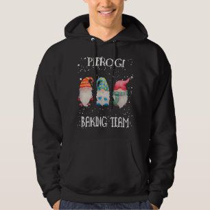 Pierogi Baking Team Nordic Christmas Gnome Baking Hoodie