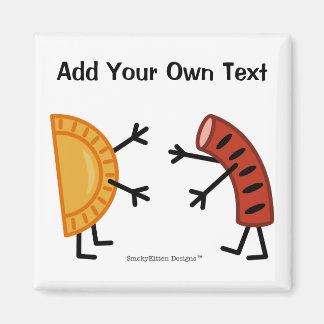 Pierogi & Kielbasa - Customisable Magnet