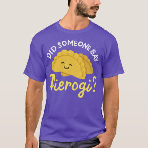 Pierogi Kielbasa Polish Poland Kawaii T-Shirt
