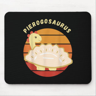 Pierogi Polish Pierogosaurus Poland Dumplings Pier Mouse Mat