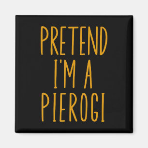 Pierogi Polska Poland Funny Food Dumpling Hallowee Magnet