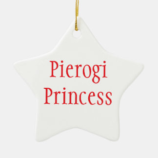 "Pierogi Princess - Merry Christmas 2024" Ceramic Tree Decoration