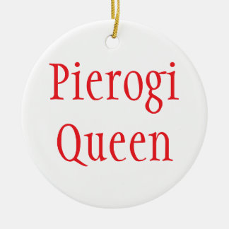 "Pierogi Queen - Merry Christmas 2024" Ornament