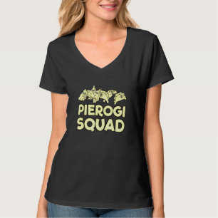 Pierogi Squad Filled Dumplings Polish Food Cuisine T-Shirt