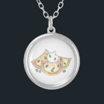 Pierogies Polish Ukrainian Dumplings Pierogi Food Silver Plated Necklace<br><div class="desc">Design features an original marker illustration of tasty potato-filled pierogies topped with green onions and sour cream. This pierogi (varenyky) dumpling treat is perfect for your favourite foodie or any fan of Polish, Slovakian, or Eastern European cuisine! Don't see what you're looking for? Need help with customisation? Click "contact this...</div>