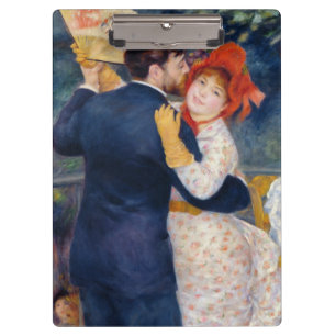 Pierre A Renoir   A Dance in the Country Clipboard