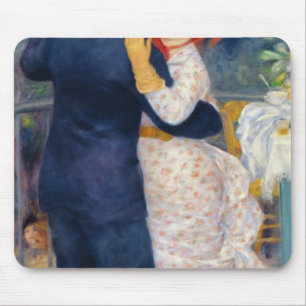 Pierre A Renoir A Dance in the Country Mouse Mat