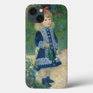Pierre A Renoir A Girl with a Watering Can iPhone 13 Case