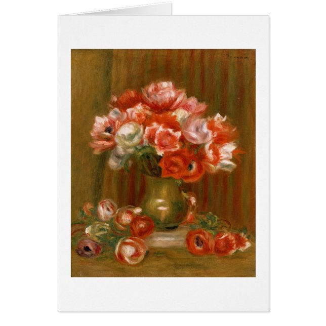 Pierre A Renoir | Anemones (Front)
