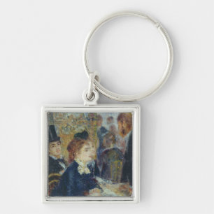 Pierre A Renoir At the Caf� Key Ring