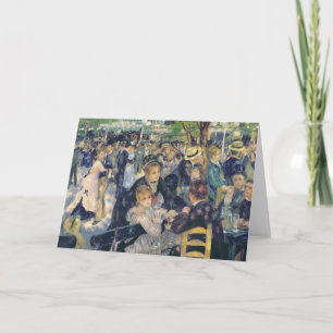 Pierre A Renoir   Ball at the Moulin de la Galette Card