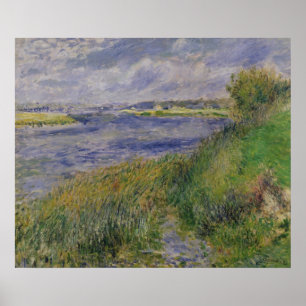 Pierre A Renoir   Banks of the Seine, Champrosay Poster