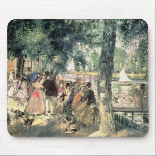 Pierre A Renoir Bathing on the Seine Mouse Mat