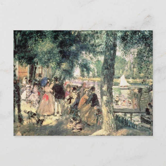 Pierre A Renoir | Bathing on the Seine  Postcard (Front)