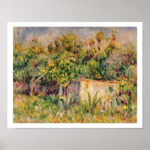 Pierre A Renoir Cabin in a Clearing in a Wood Poster