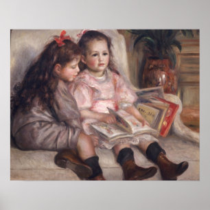 Pierre A Renoir   Children Of Martial Caillebotte Poster