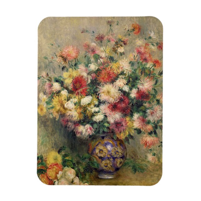 Pierre A Renoir | Dahlias Magnet (Vertical)