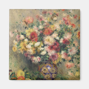 Pierre A Renoir Dahlias Magnet