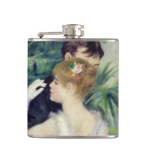Pierre A Renoir Dance in the City Hip Flask