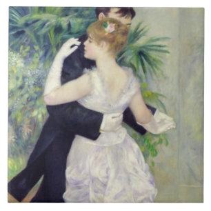 Pierre A Renoir Dance in the City Tile