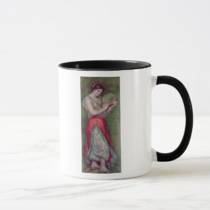 Pierre A Renoir Dancing Girl with Tambourine Mug